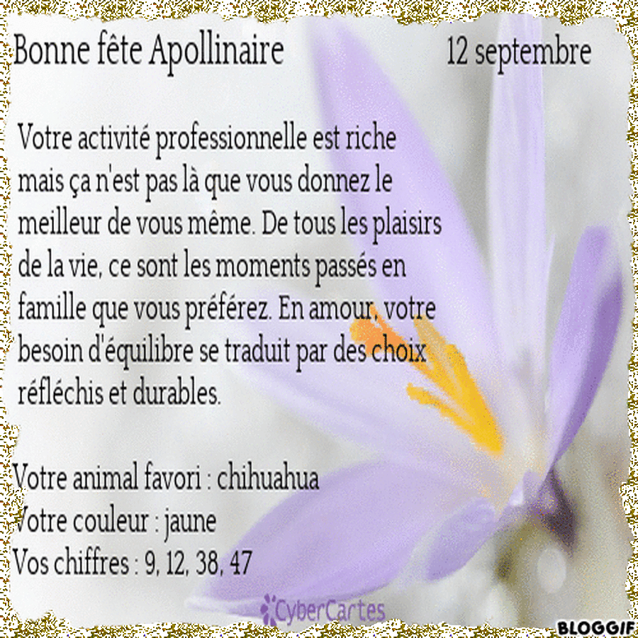" Prénom à Féter et Ephémérides du Jour " - Page 12 16460e1aa902a7fea28383a58c0c41a1