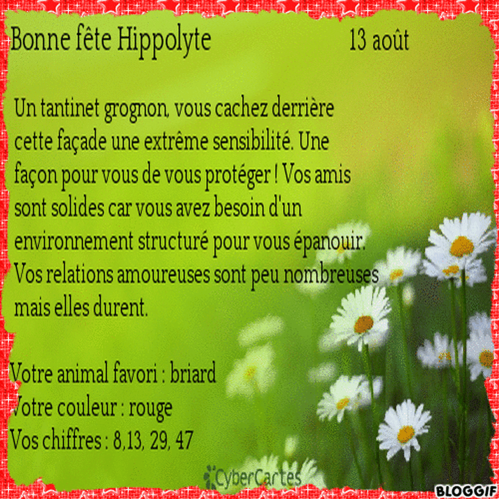 " Prénom à Féter et Ephémérides du Jour " - Page 7 4842dd0b8f1e1eae2ce7ebdb3fdd2e6c