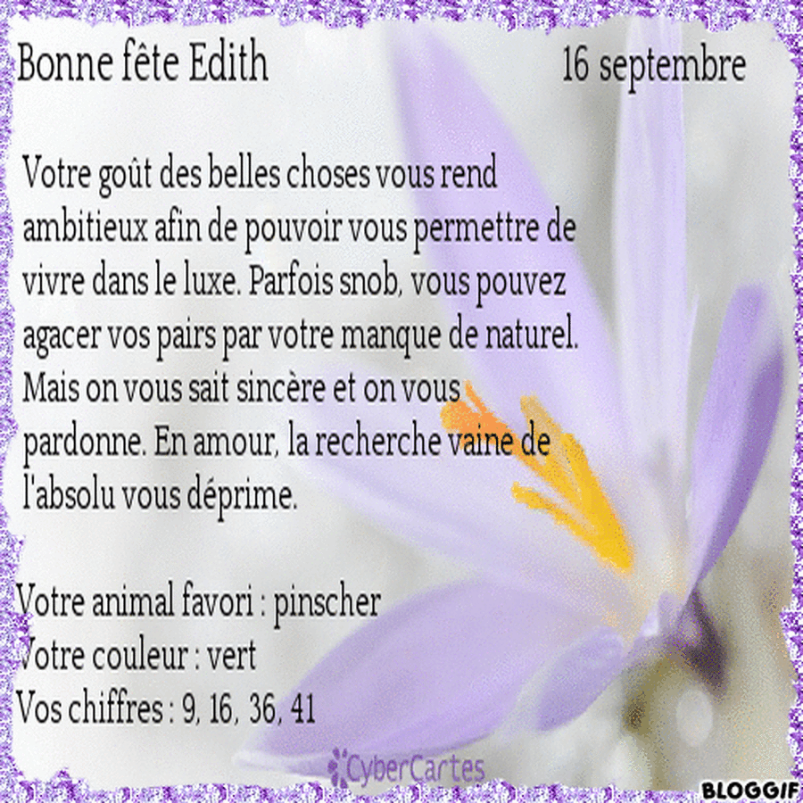 " Prénom à Féter et Ephémérides du Jour " - Page 11 4ddbe8736a2bd7f92520ca773f9fe4fc