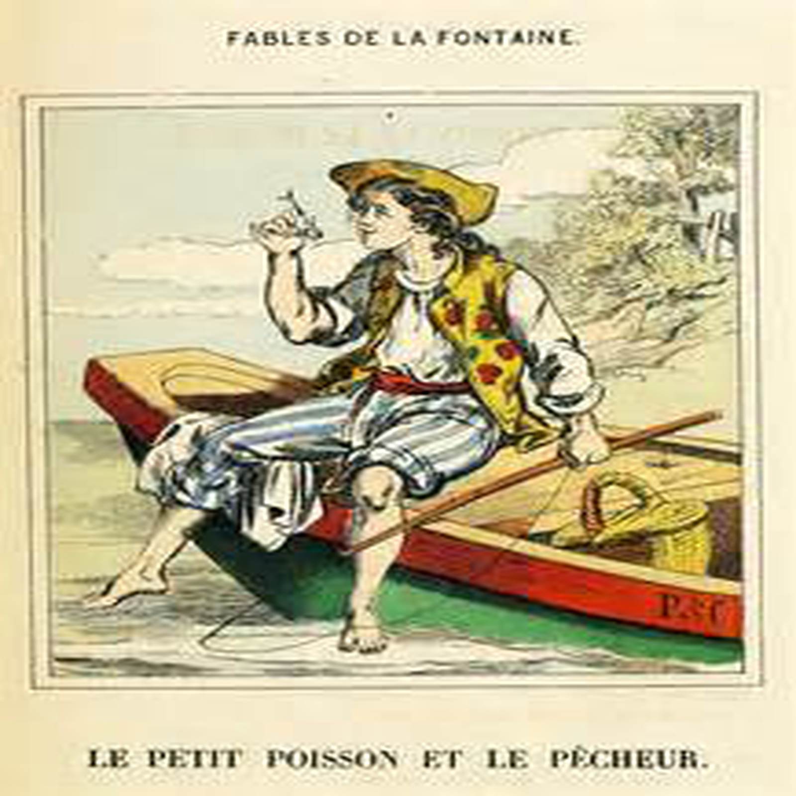 Le petit poisson et le pêcheur